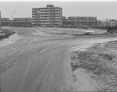 Aanleg Zandveldseweg oktober 1975