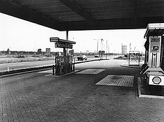 Nieuwe shell AC Verhoefweg - 1981