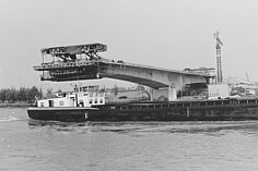1979-aanleg Nieuwegeinsebrug over Amsterdam-Rijnkanaal, Theo Remmerswaal